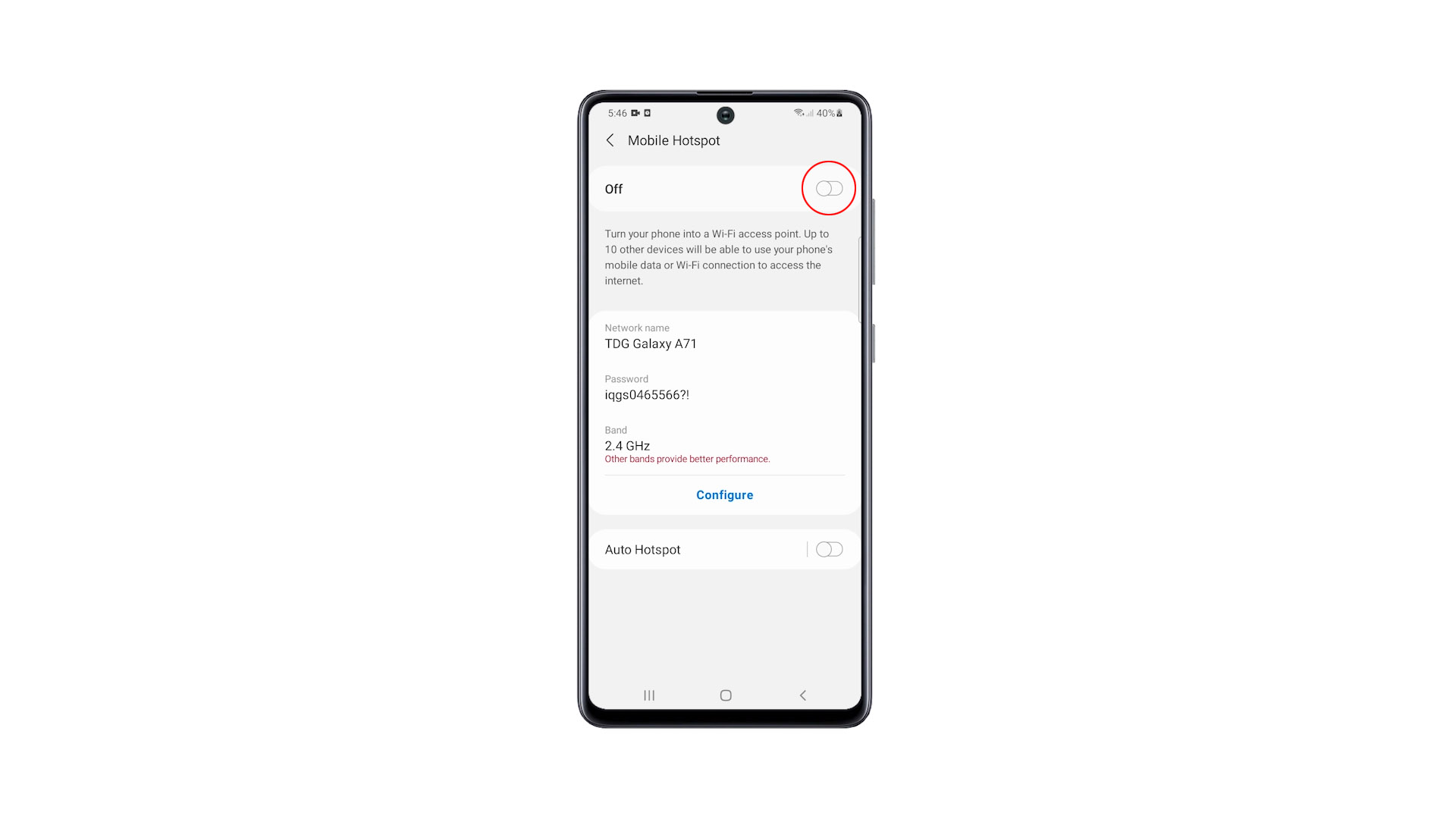 How To Set Up Portable Hotspot On Samsung Galaxy A71