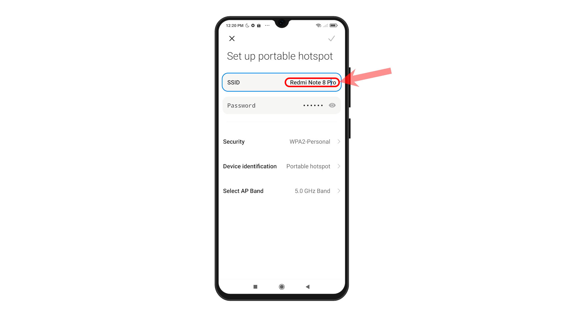 How to Enable and Set Up Portable Hotspot on Redmi Note 8 Pro