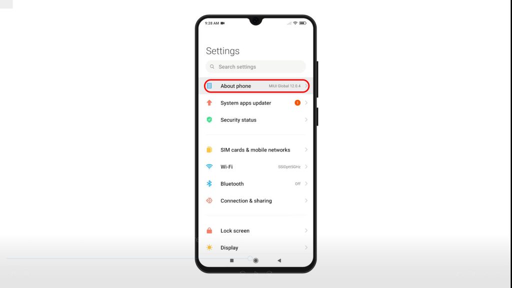 unlock xiaomi redmi note8pro developer options about