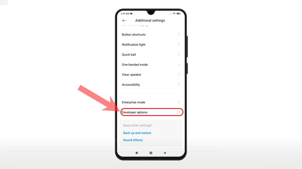 unlock xiaomi redmi note8pro developer options devopt