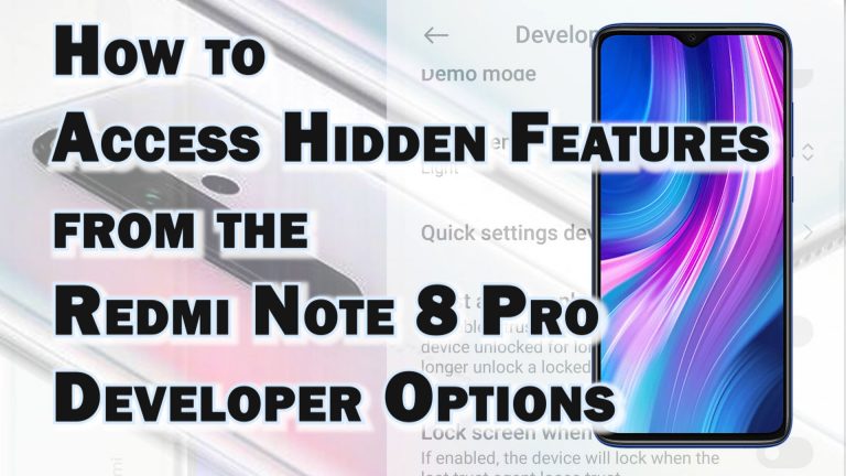 unlock xiaomi redmi note8pro developer options featured