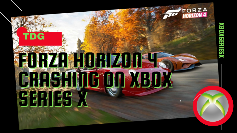 How To Fix Forza Horizon 4 Crashing On Xbox Series X