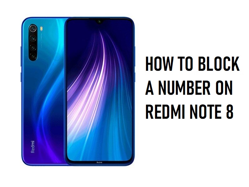 redmi note 8 pro unknown number block