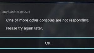 Fix: Nintendo Switch “One Or More Other Consoles Not Responding” Error