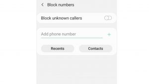 How to Block Numbers on Samsung Galaxy A20