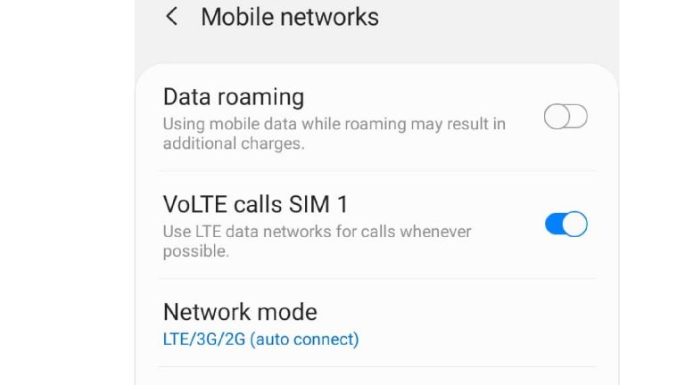 Turn On Data Roaming on Samsung Galaxy A20