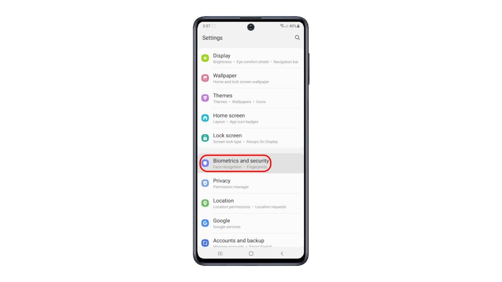 add fingerprint galaxy m62 biometricsnsecurity