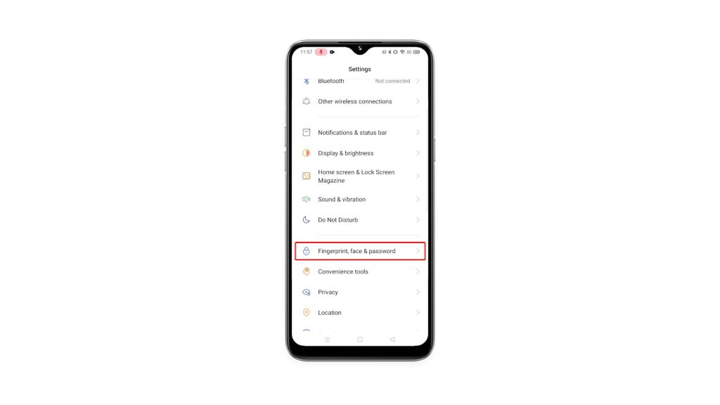 add fingerprint realme 6i 2