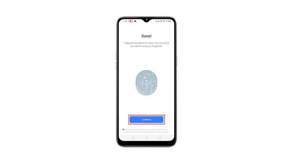 add fingerprint realme 6i 6