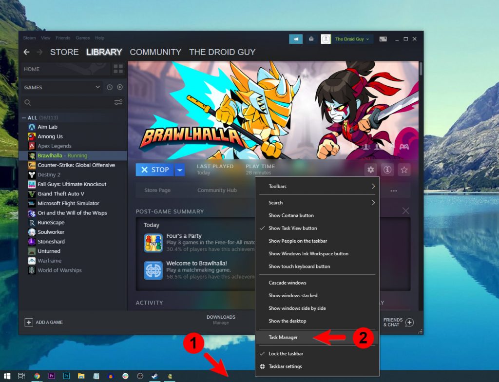 brawlhalla keeps crashing 1