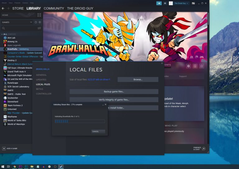 Brawlhalla Keeps Disconnecting From Server on Steam