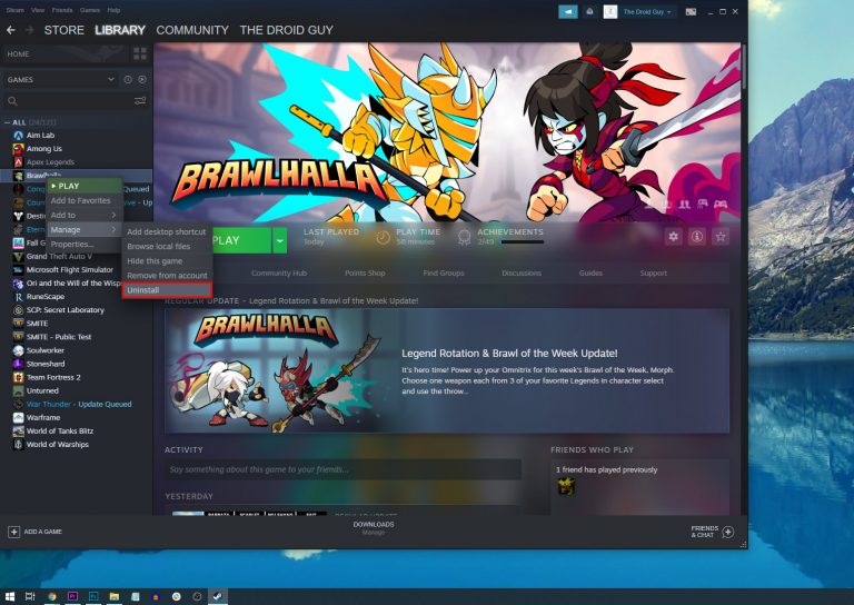 What To Do If Brawlhalla Keeps Stuttering Or Lagging On Steam