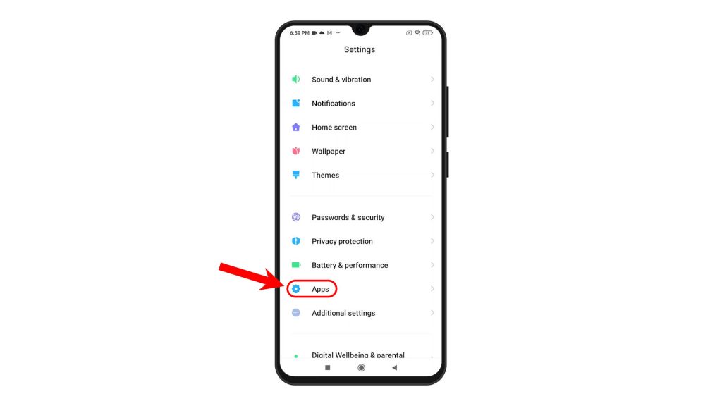 enable app lock redmi note 8 apps