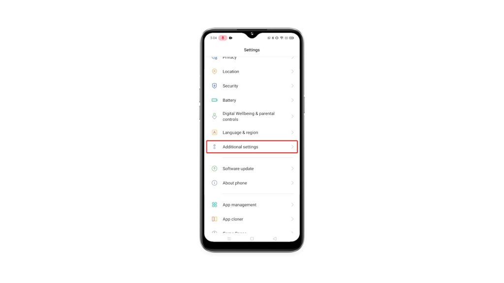 enable developer mode realme 6i 6