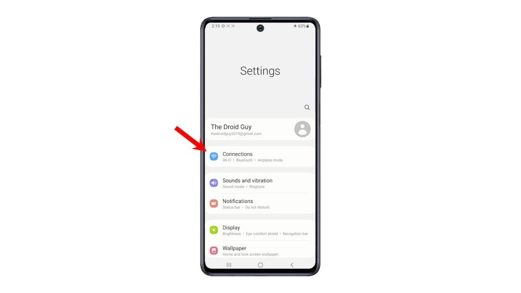 enable mobile hotspot galaxy m51 connections