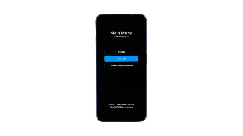 hard reset redmi note 8 pro 4