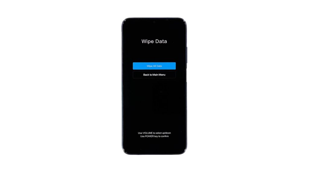 hard reset redmi note 8 pro 5