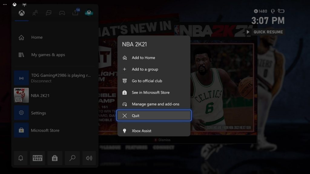 nba 2k21 disconnects from server 2