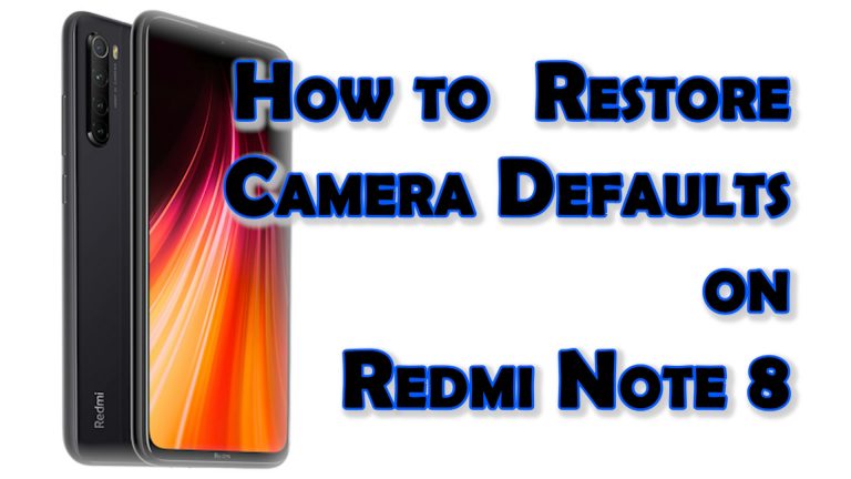 reset camera redmi note8 featured