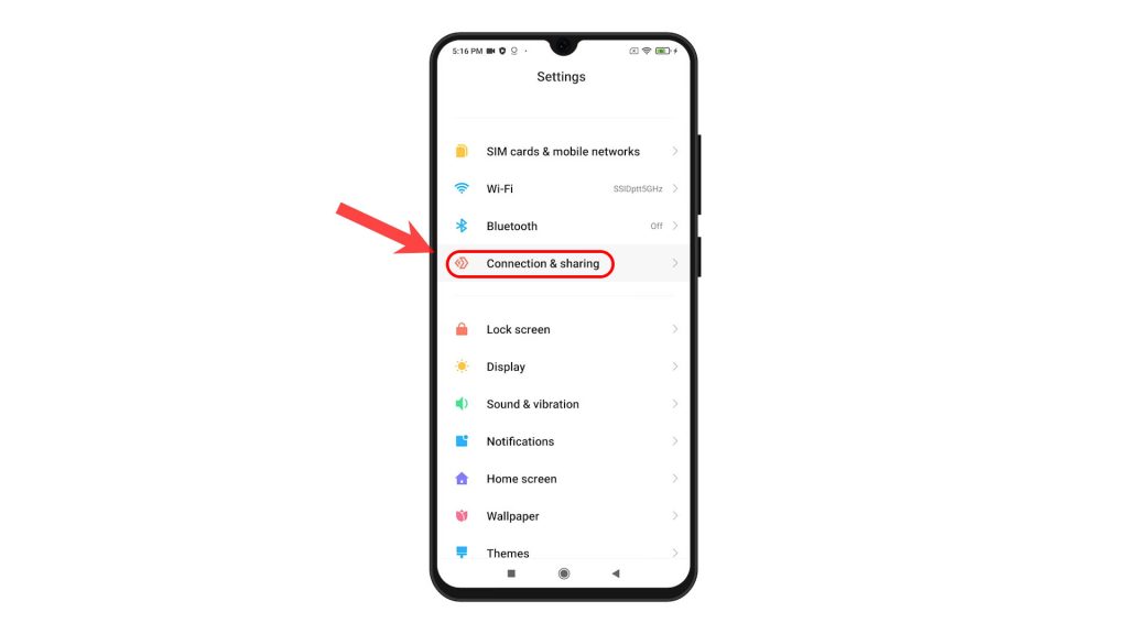 how to reset network settings in redmi note 8