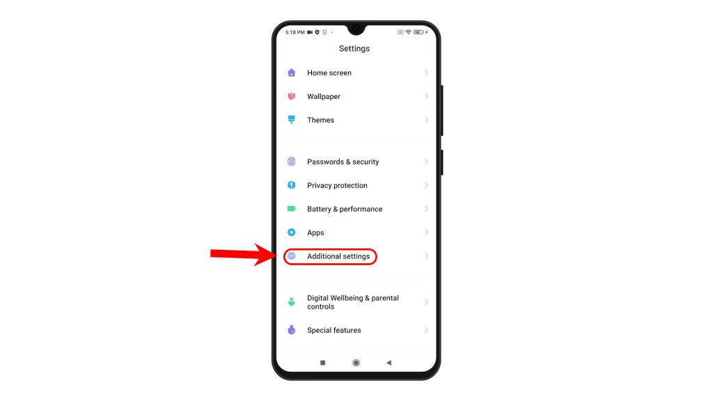 unlock developer options redmi note8 hidden features moresettings