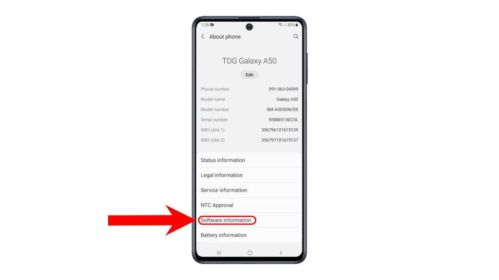 unlock galaxy a50 developer options softwareinfo