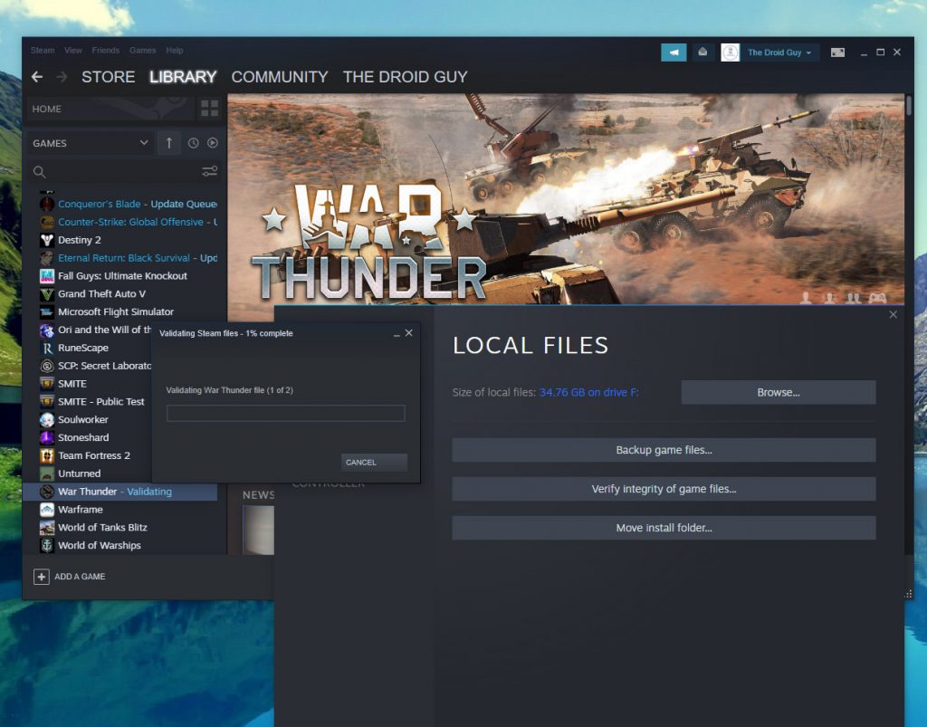 war thunder stops responding 5