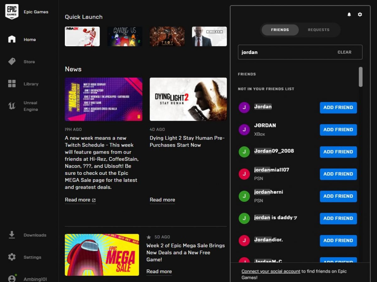How To Add Friends In Epic Games In 22 Updated Guide The Droid Guy