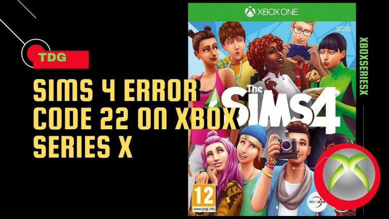 How To Fix Sims 4 Error Code 22 On Xbox Series X
