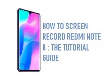 How To Screen Record Redmi Note 8