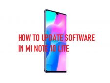 How To Update Software in Mi Note 10 Lite