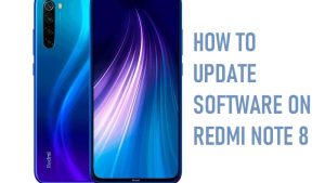 How To Update Software on Redmi Note 8