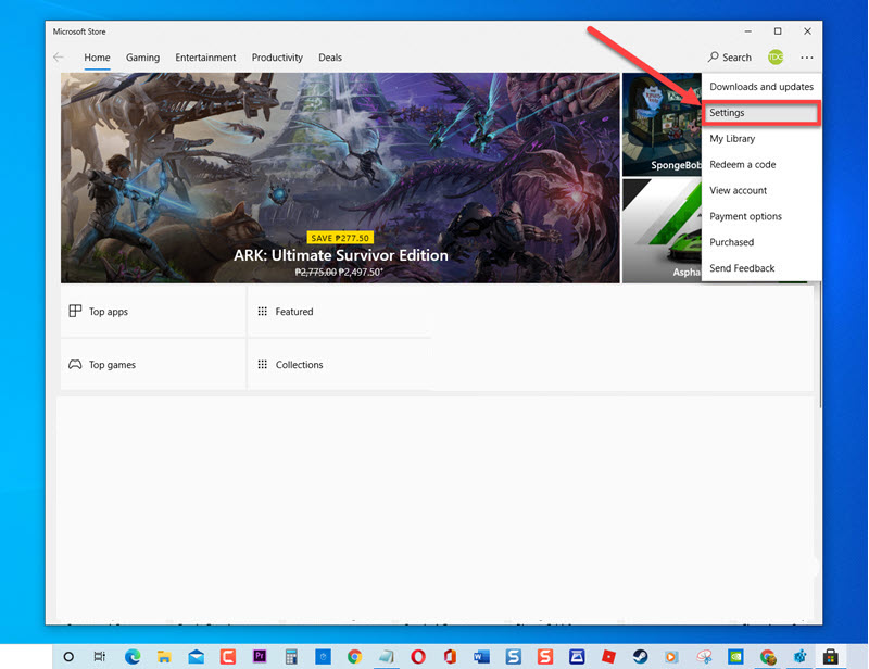 Disable Automatic Microsoft Store Updates