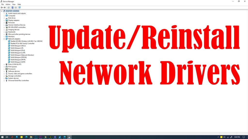 fix battle royale network connection lost error windows 10 updatedrivers