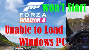 How to Fix Forza Horizon 4 that won’t start on Windows 10 | Error Loading Game