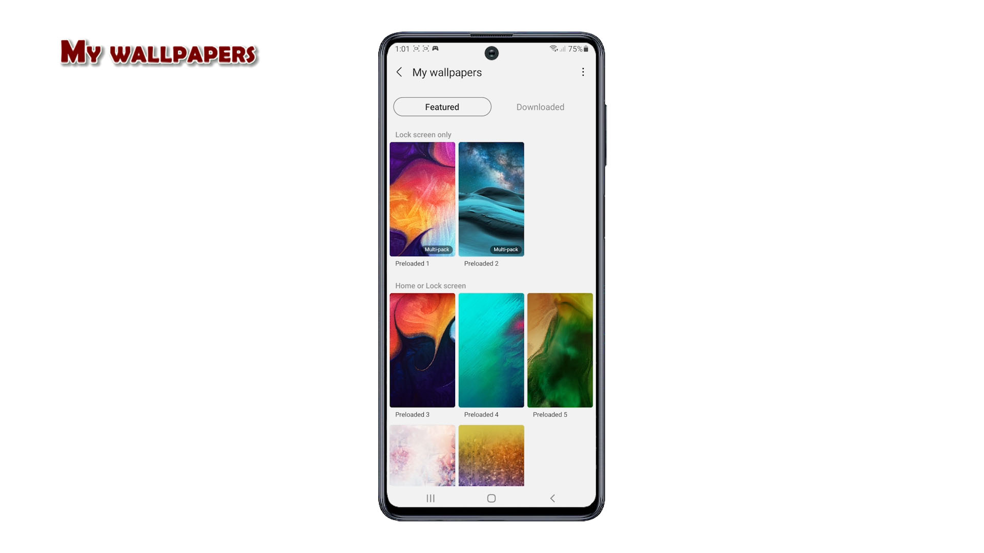How to Change Wallpaper on Samsung Galaxy M62 Not Using Thirdparty Apps