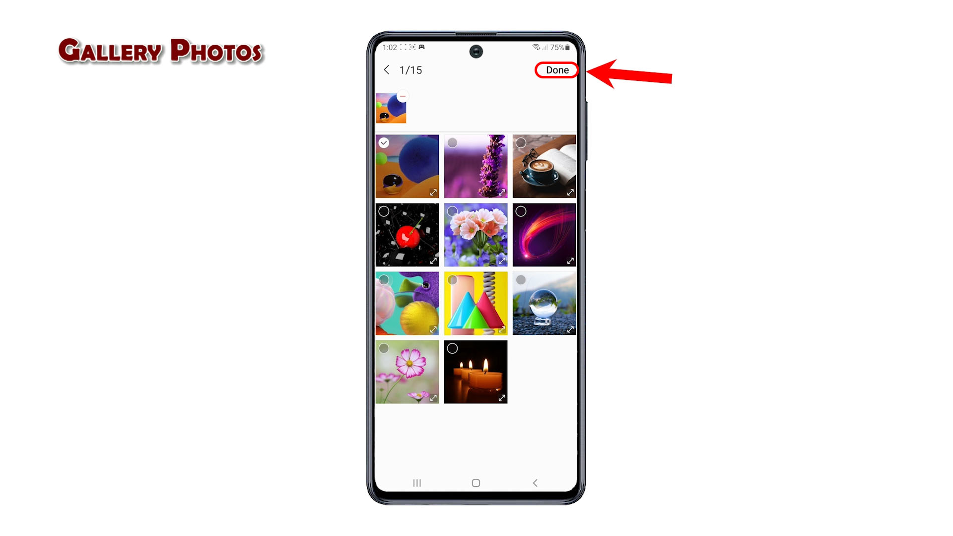 How to Change Wallpaper on Samsung Galaxy M62 Not Using Thirdparty Apps