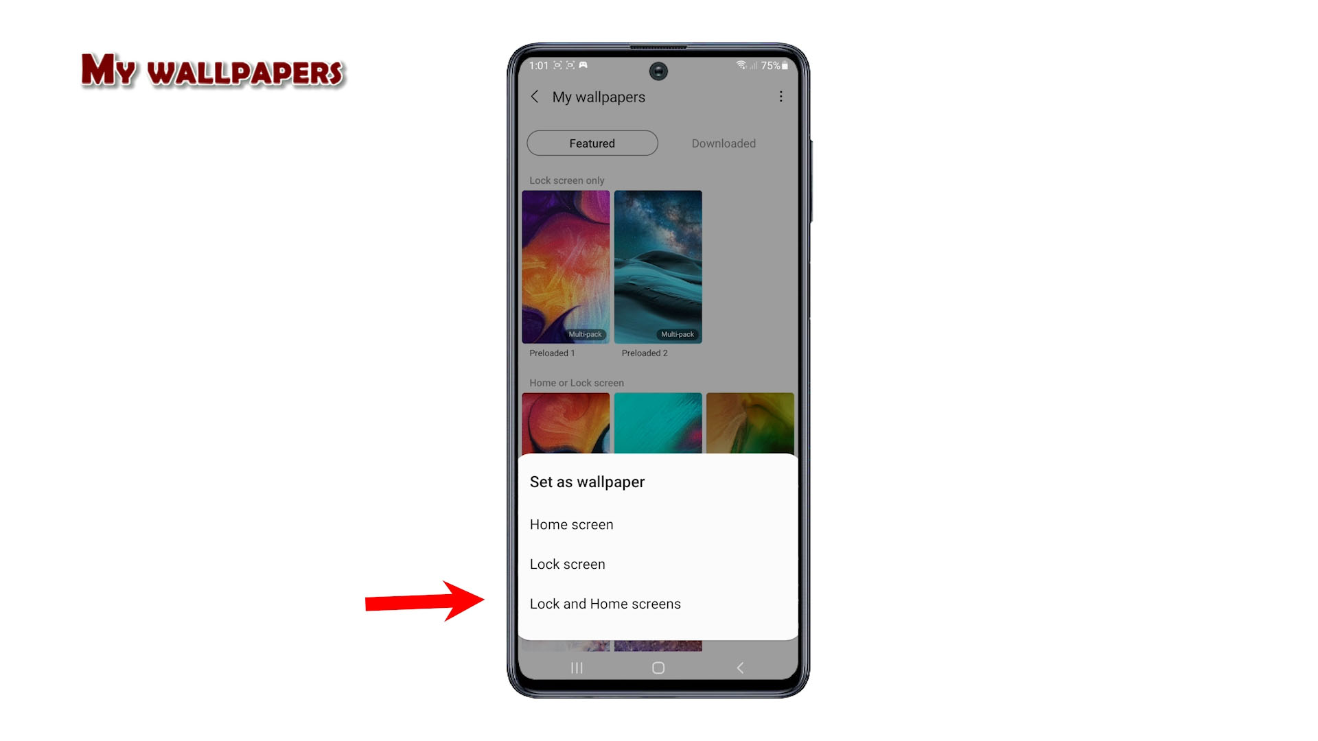 How to Change Wallpaper on Samsung Galaxy M62 Not Using Thirdparty Apps