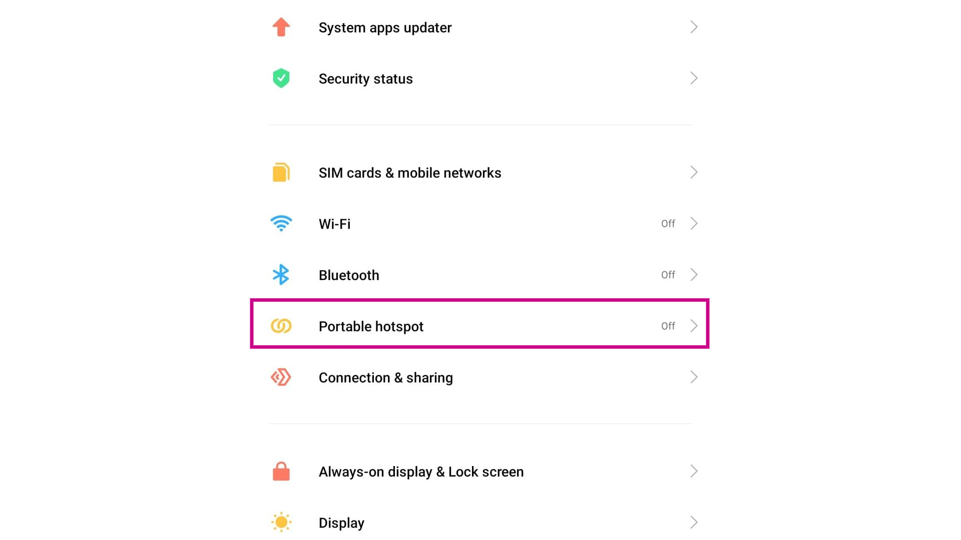 How to Enable Portable Hotspot on Xiaomi Mi Note 10 Lite