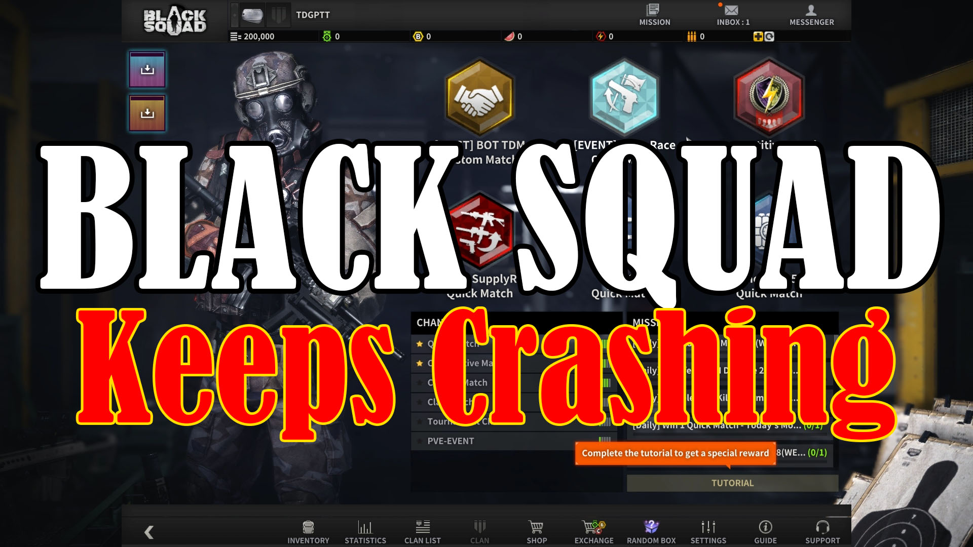 How To Fix Black Squad Keeps Crashing On Steam