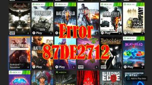 How To Fix The Error 87DE2712 On Xbox Series S