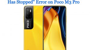 How To Fix “Unfortunately, Camera Has Stopped” Error on Poco M3 Pro