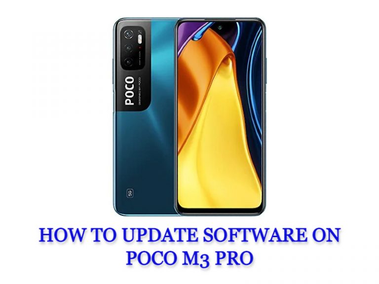 How To Update Software On Poco M3 Pro