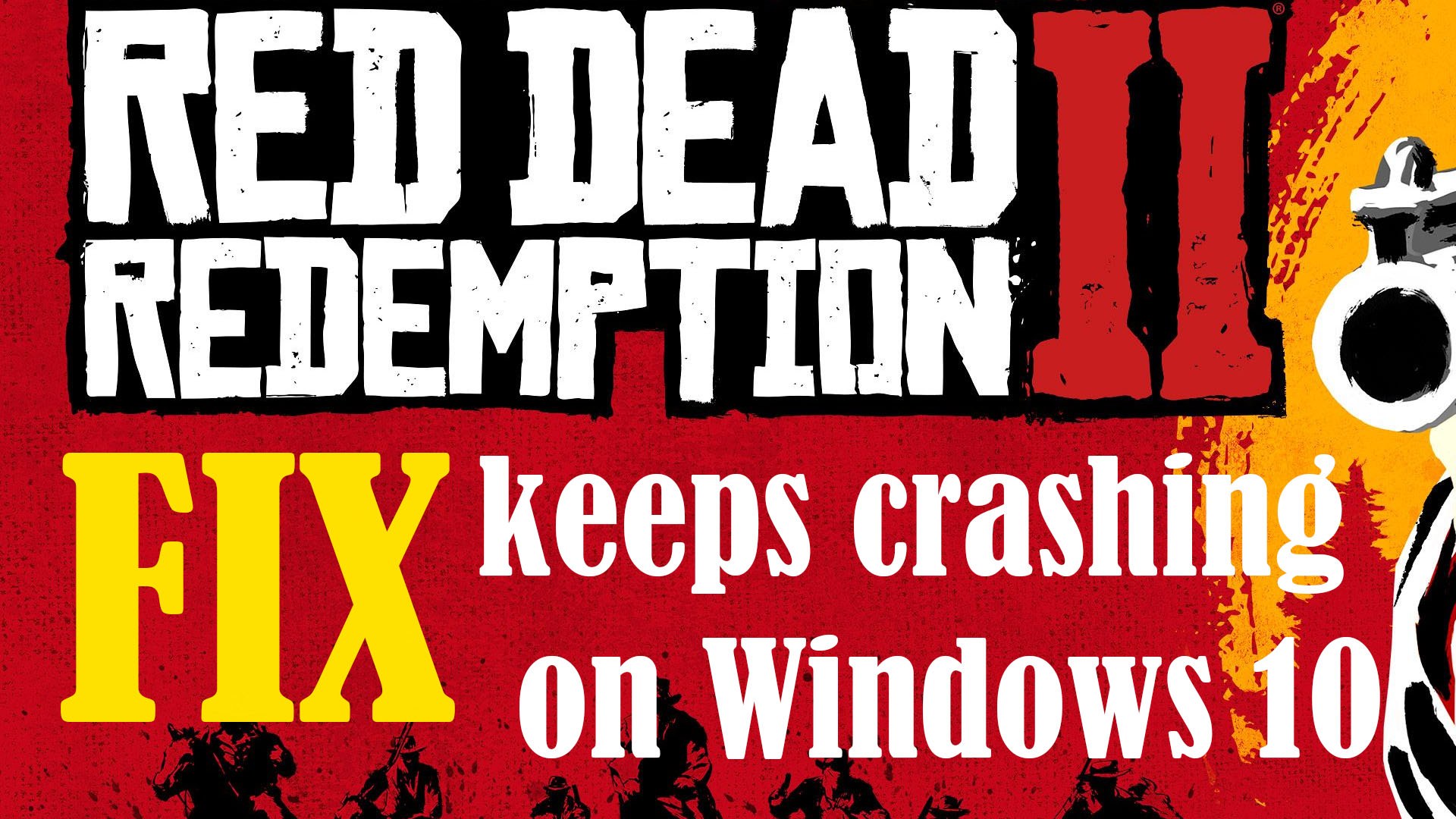 At understrege Lover og forskrifter fe How to Fix Red Dead Redemption 2 that keeps crashing on Windows 10 PC – The  Droid Guy