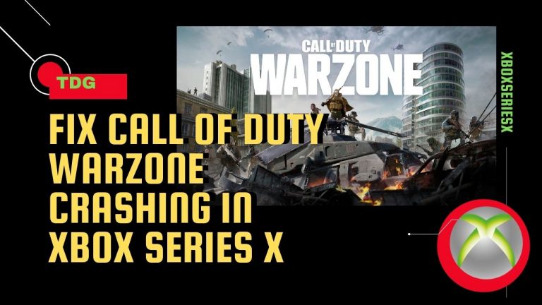 How To Fix COD Warzone Crashing In Xbox Series X