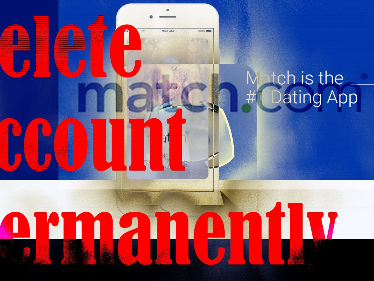 To delete my match affinity account