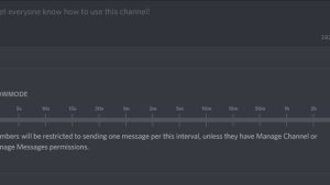 What is Discord Slow Mode and how to enable it