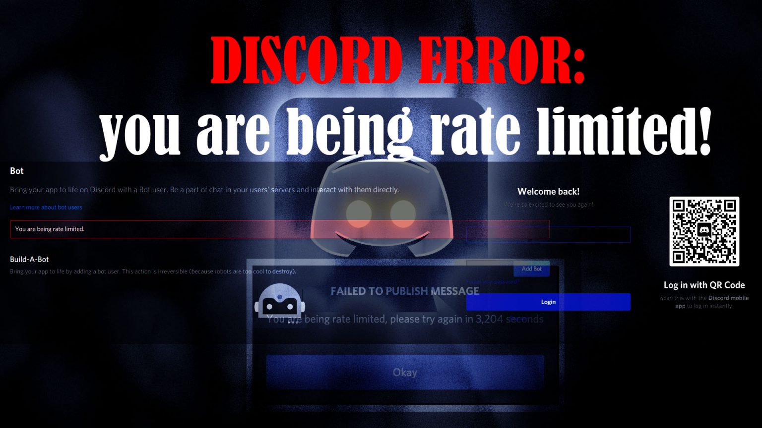 You are being rate limited discord что делать