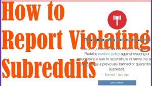  Comment signaler un Subreddit sur les plates-formes mobiles Reddit | PC