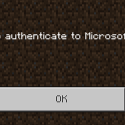 You Need To Authenticate To Microsoft Services Error On Minecraft